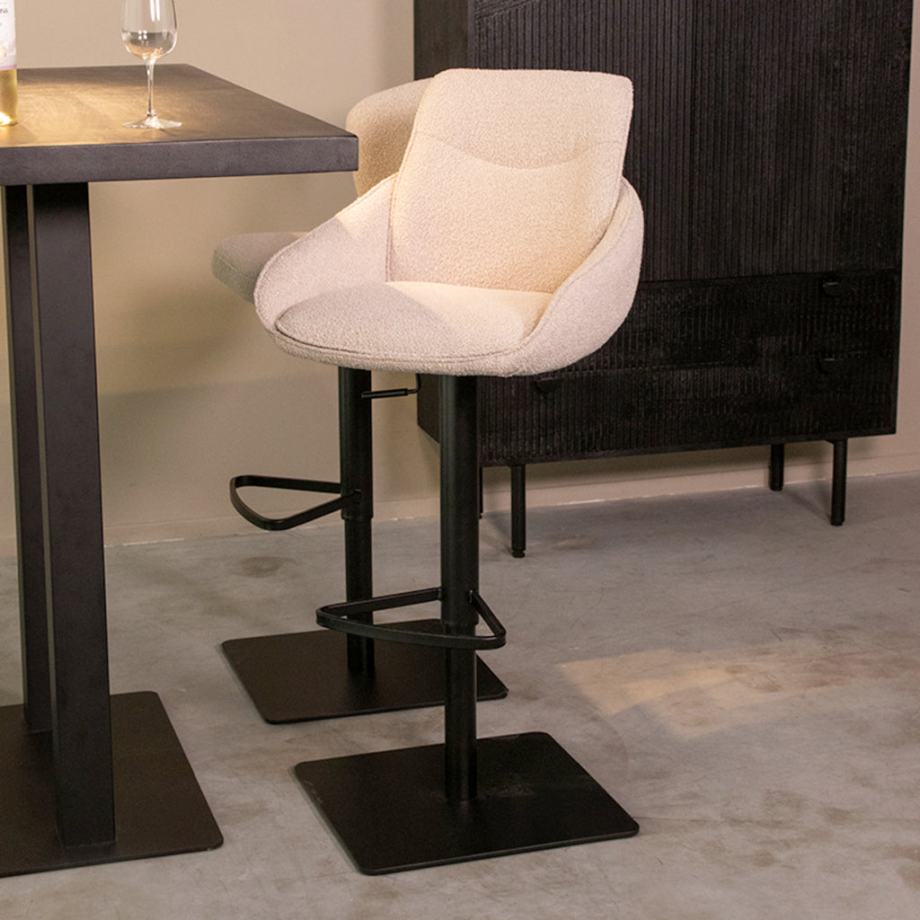 Barkruk Beauty 52x58,5x88,5-113 cm