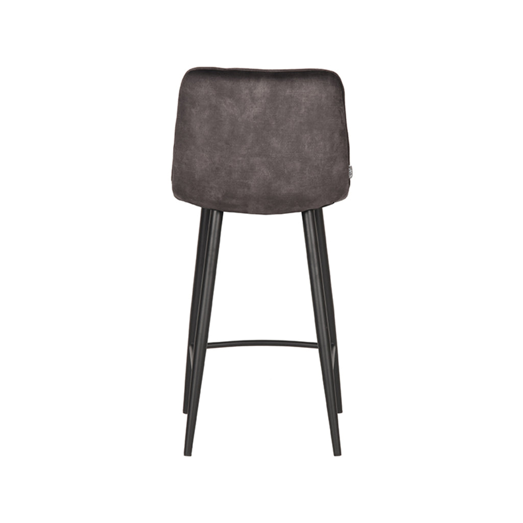 Barkruk Jelt - Antraciet  Velours