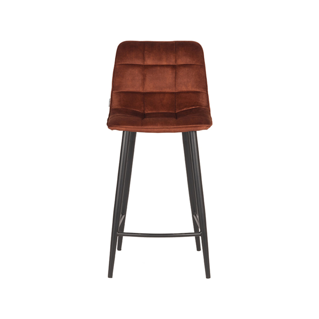 Barkruk Jelt - Rust Velours