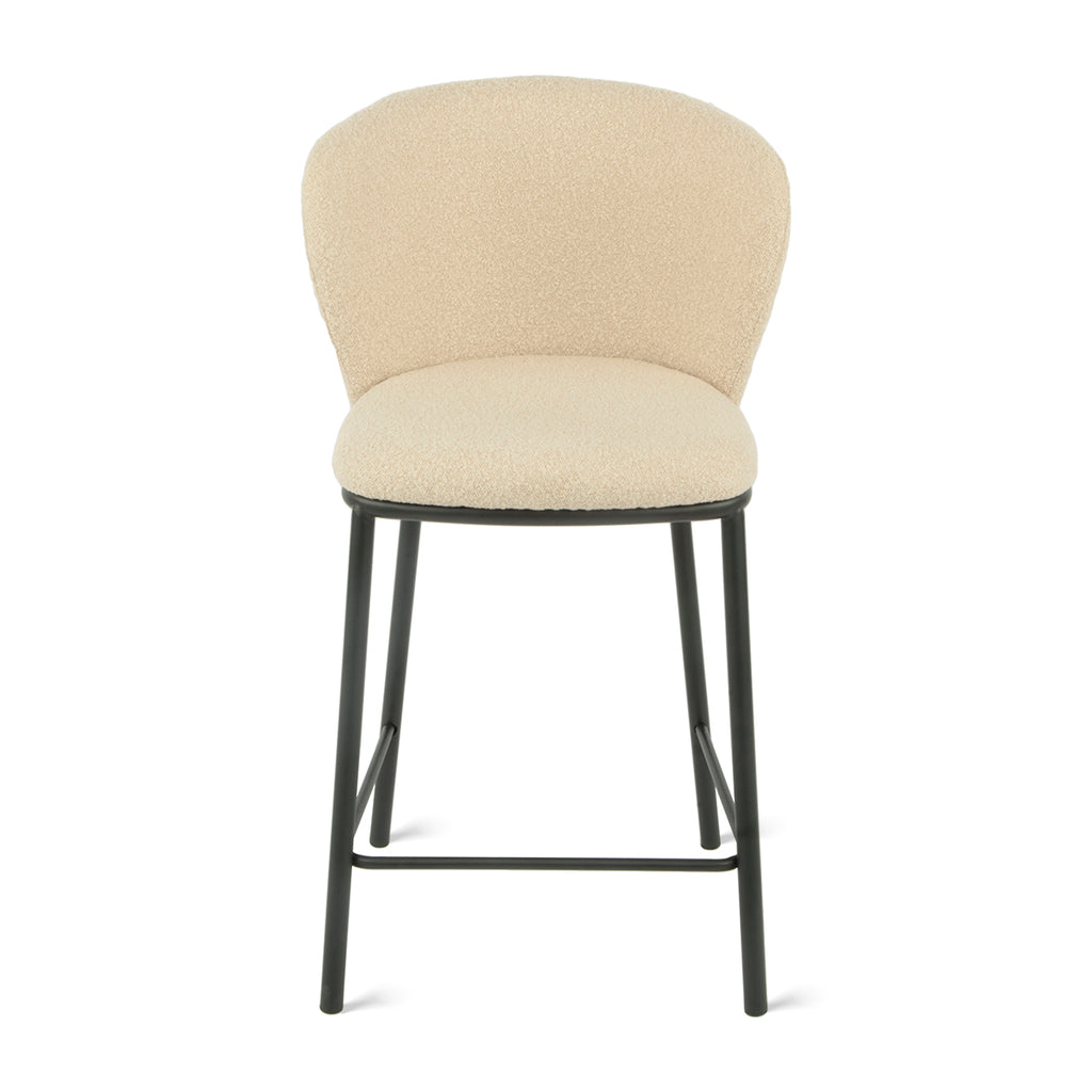 Barkruk Loa Bouclé Taupe