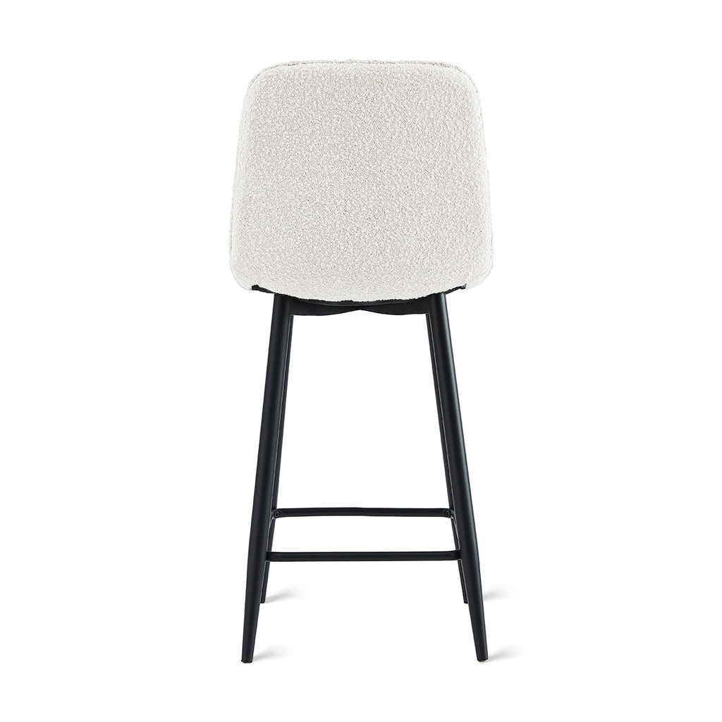 Barkruk Yerevan - Bouclé Ivoor