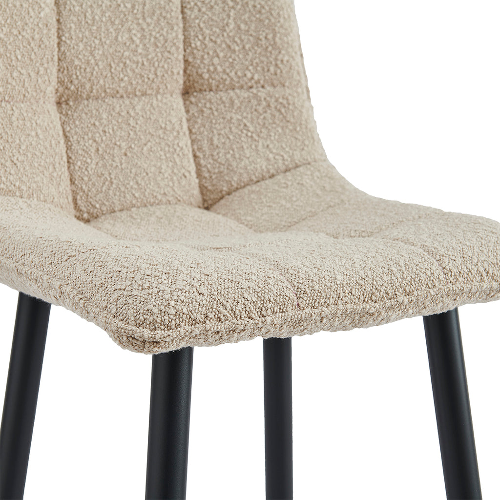 Barkruk Yerevan - Bouclé Taupe