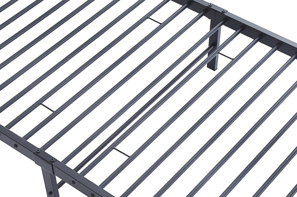 Bed 'Sammy' 90x200 Metaal Donkergrijs