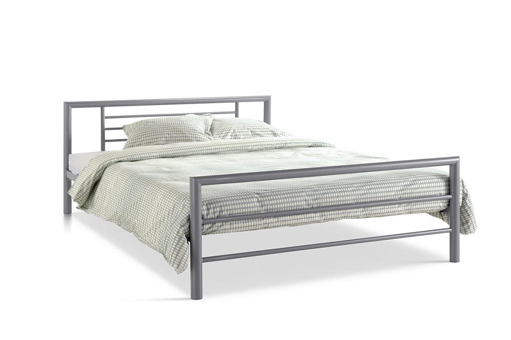 Bedframe Sandro 160x200 met lattenbodem Grijs