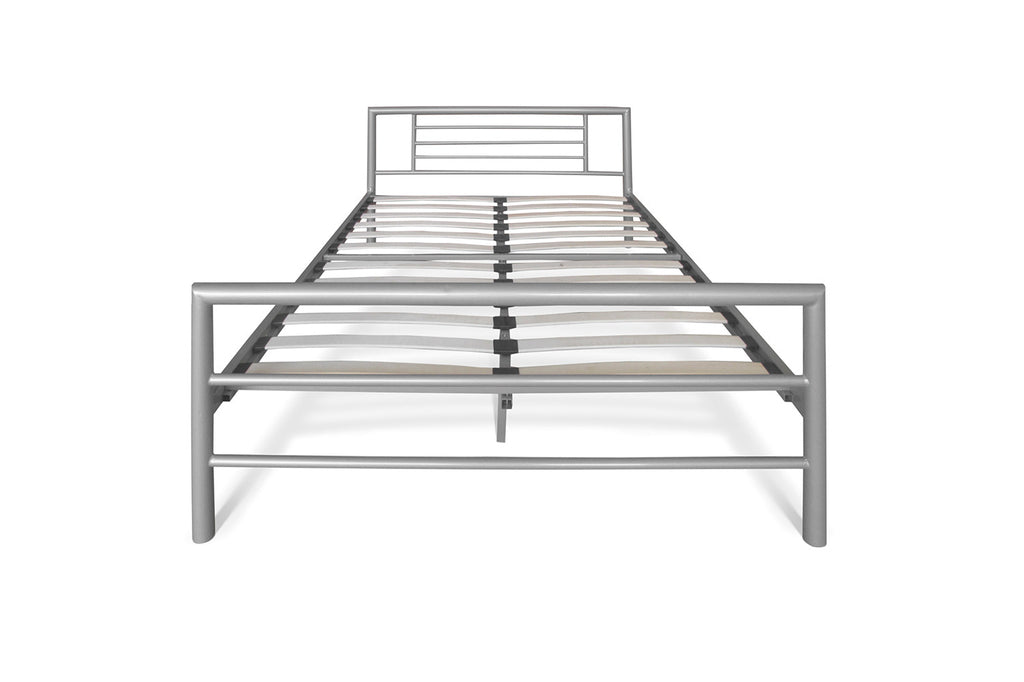 Bedframe Sandro 160x200 met lattenbodem Grijs