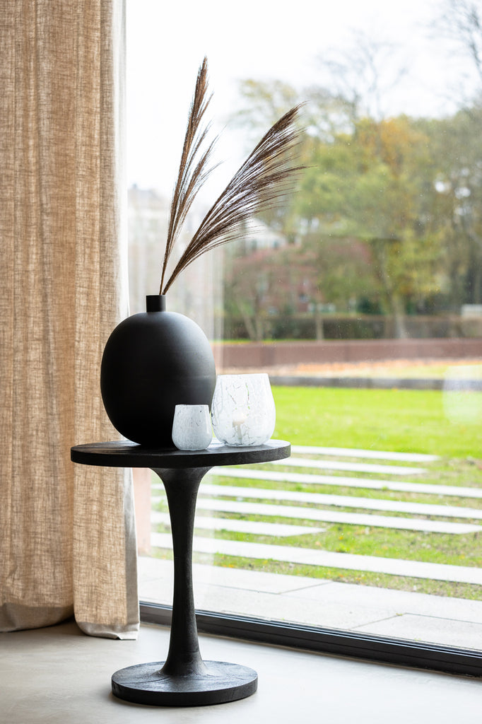 Bijzettafel Bicaba - Zwart 50cm