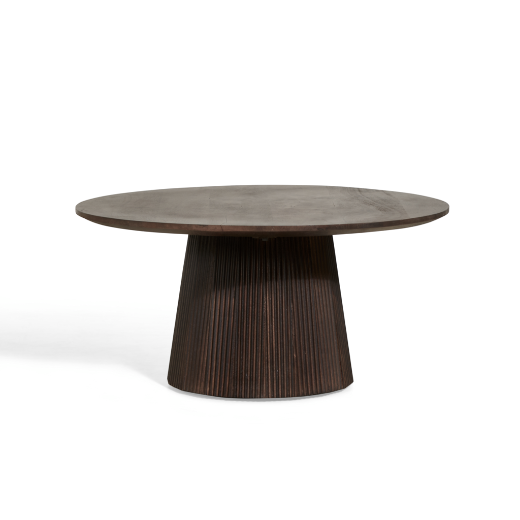 Bijzet tafel Ø 80 cm mokka buin