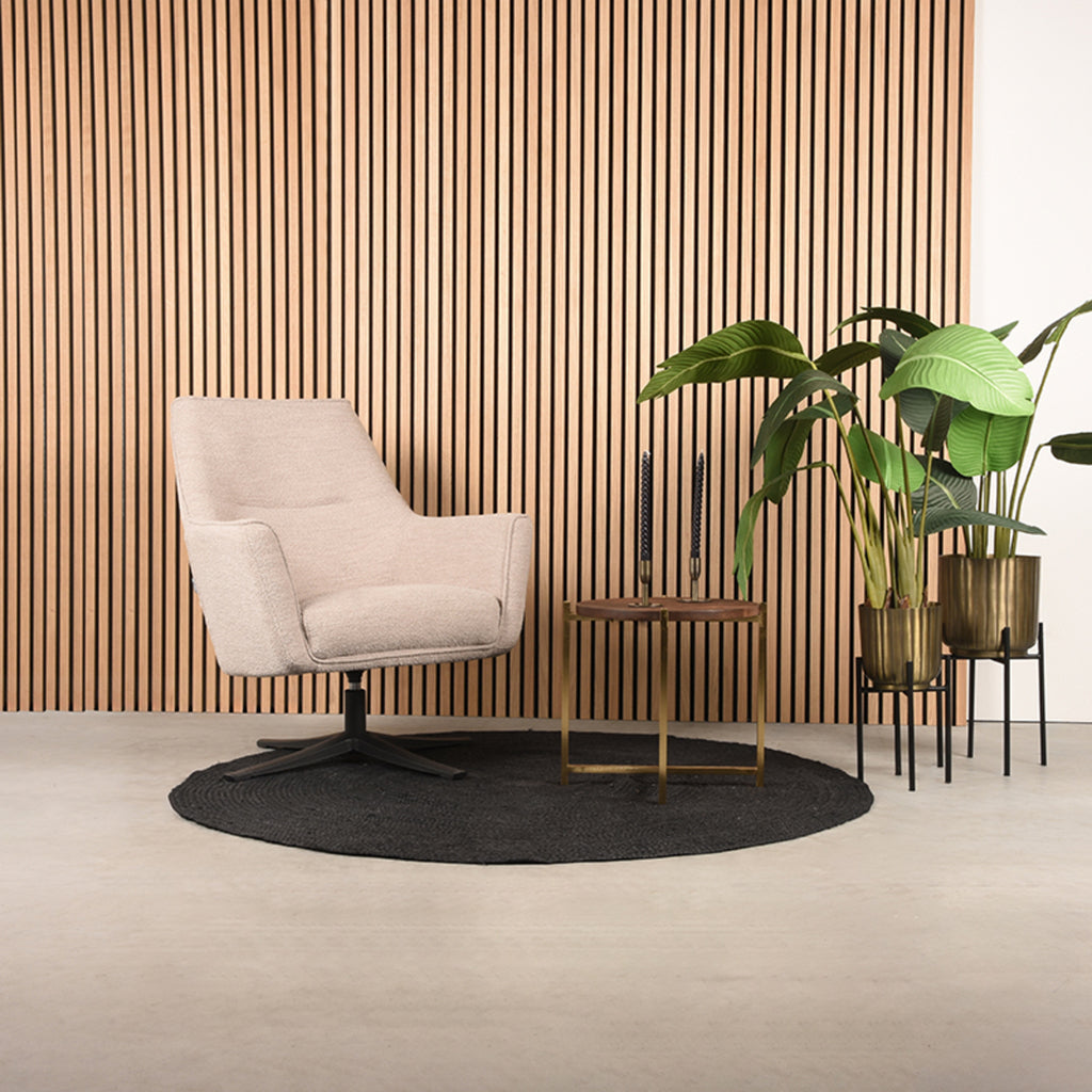 Bijzettafel Dox - Espresso - Mangohout