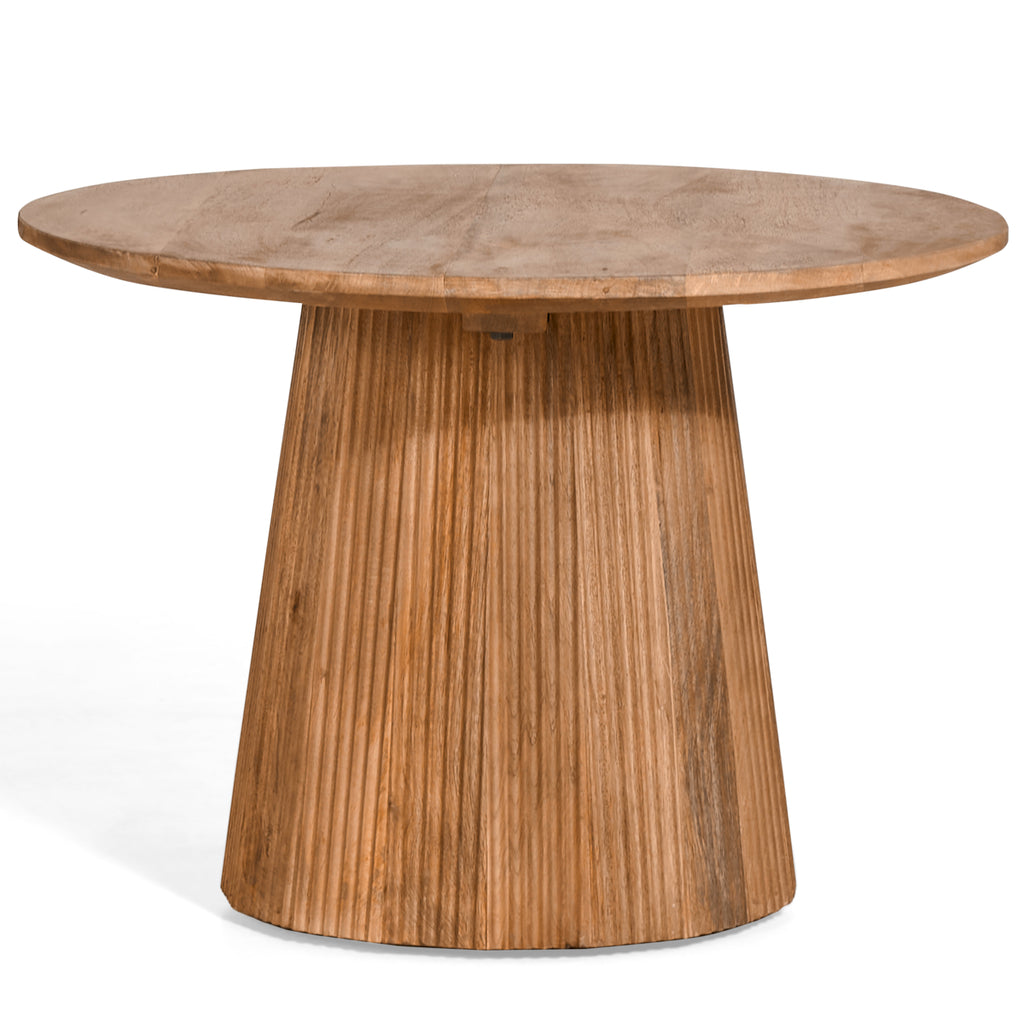 Bijzettafel Mokka Ø 60 cm licht bruin