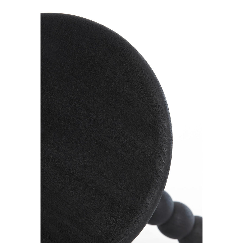 Bijzettafel Veglio - Mat zwart - Ø35cm