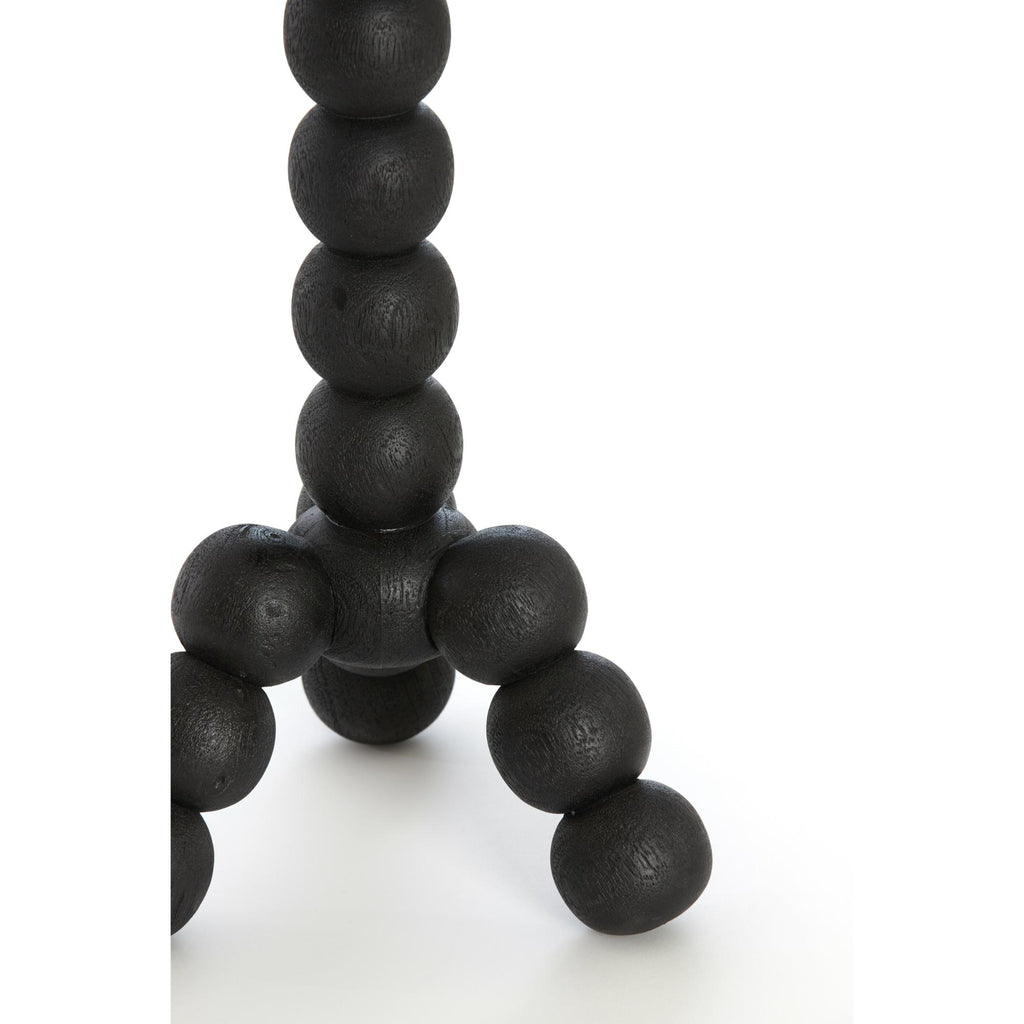 Bijzettafel Veglio - Mat zwart - Ø35cm