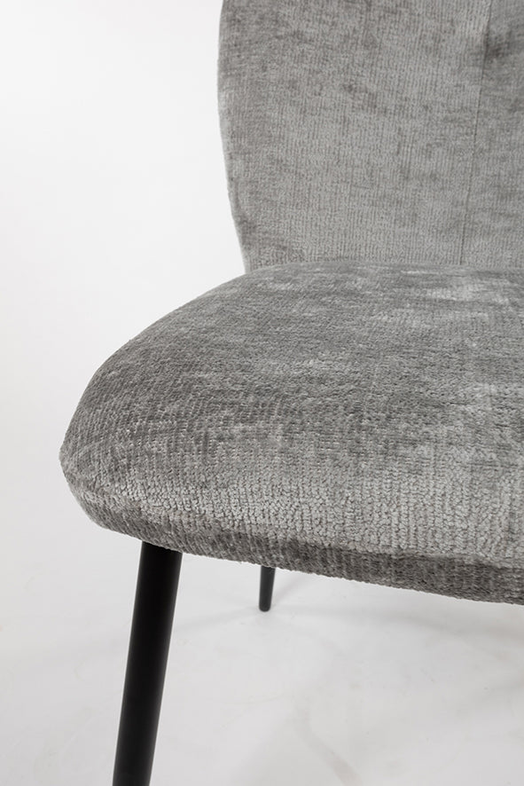 Bobby eetkamerstoel in lichtgrijs