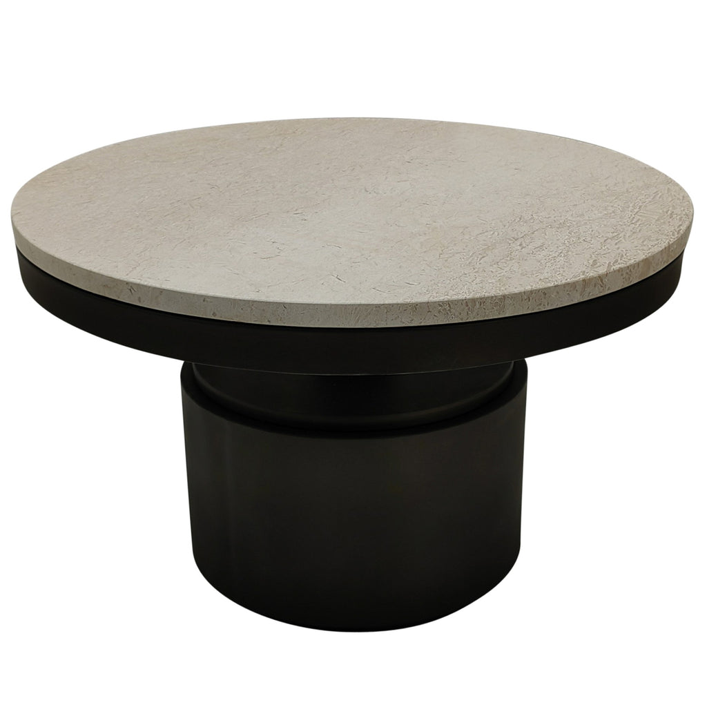 Bregt coffeetable low beige marble