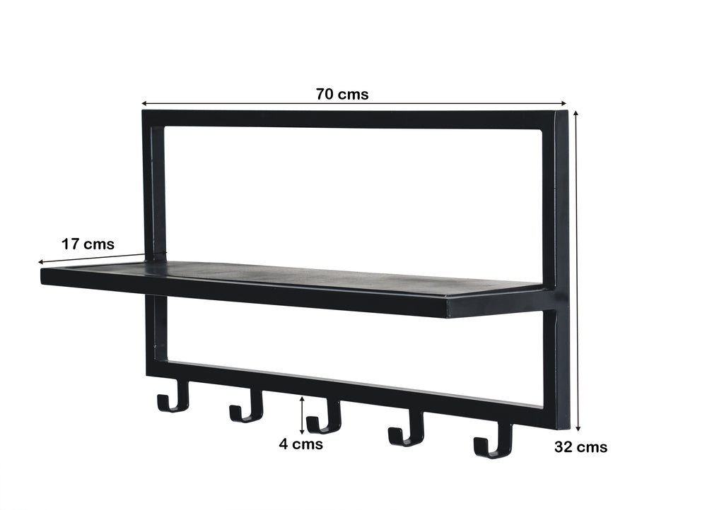 Brix Bono Black wandkapstok