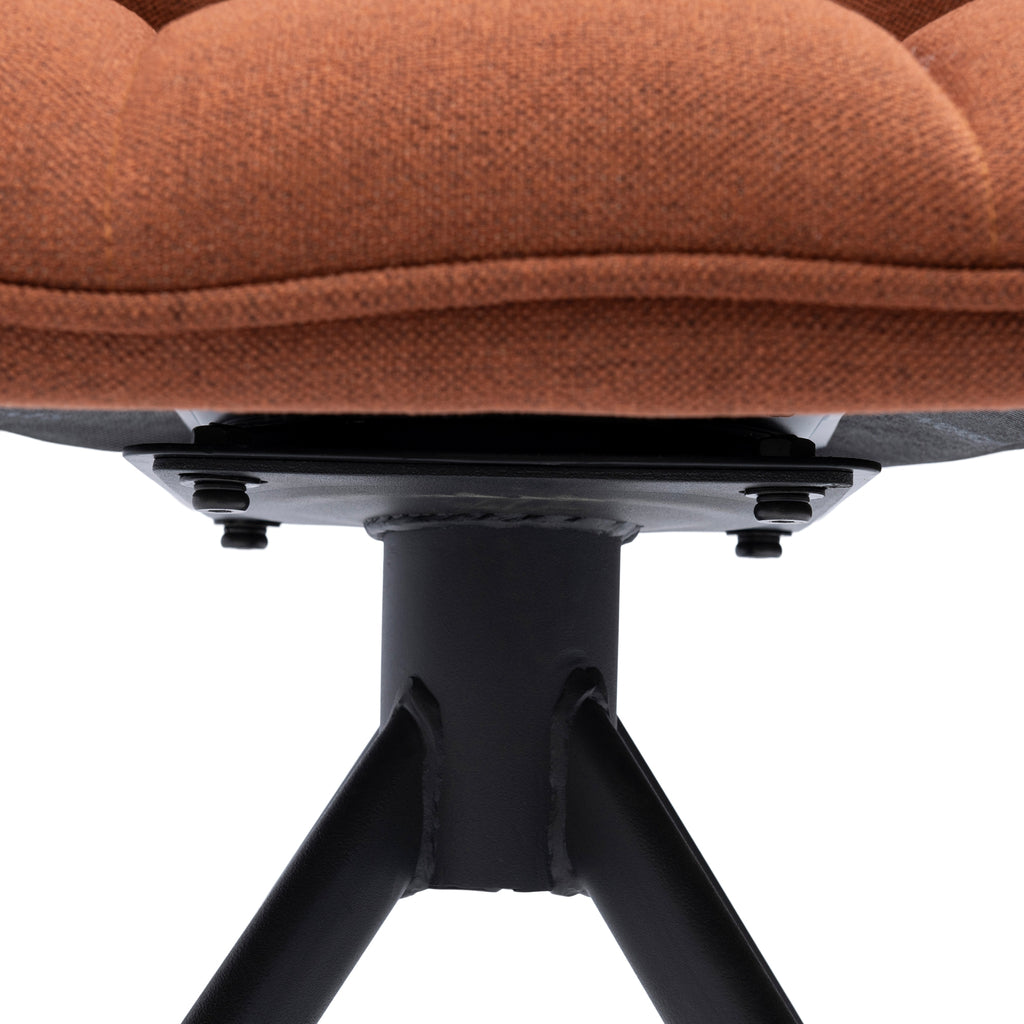 Carnaby draaibare stoel Autumn Brown