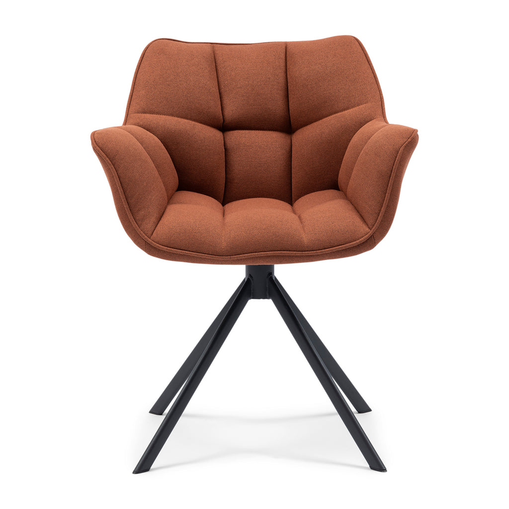 Carnaby draaibare stoel Autumn Brown