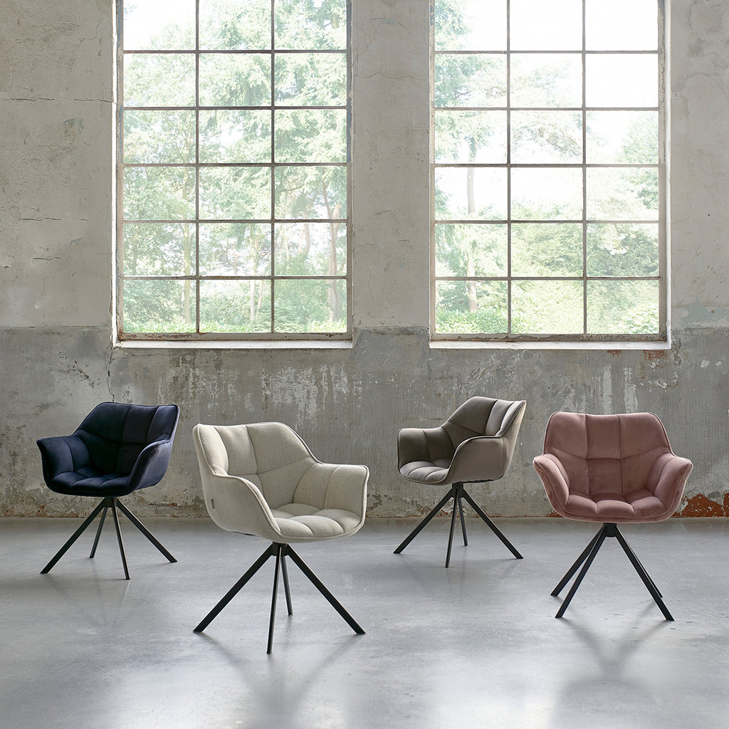 Carnaby draaibare stoel FabFlax