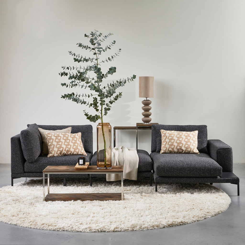 Cecil ronde vloerkleed Cream 200cm