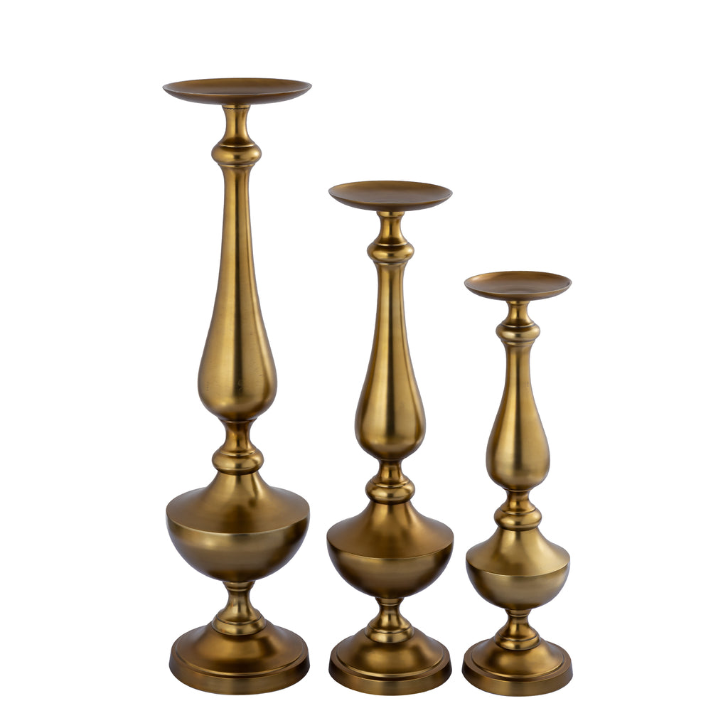 Centy Brass casted alu kandelaar holder L