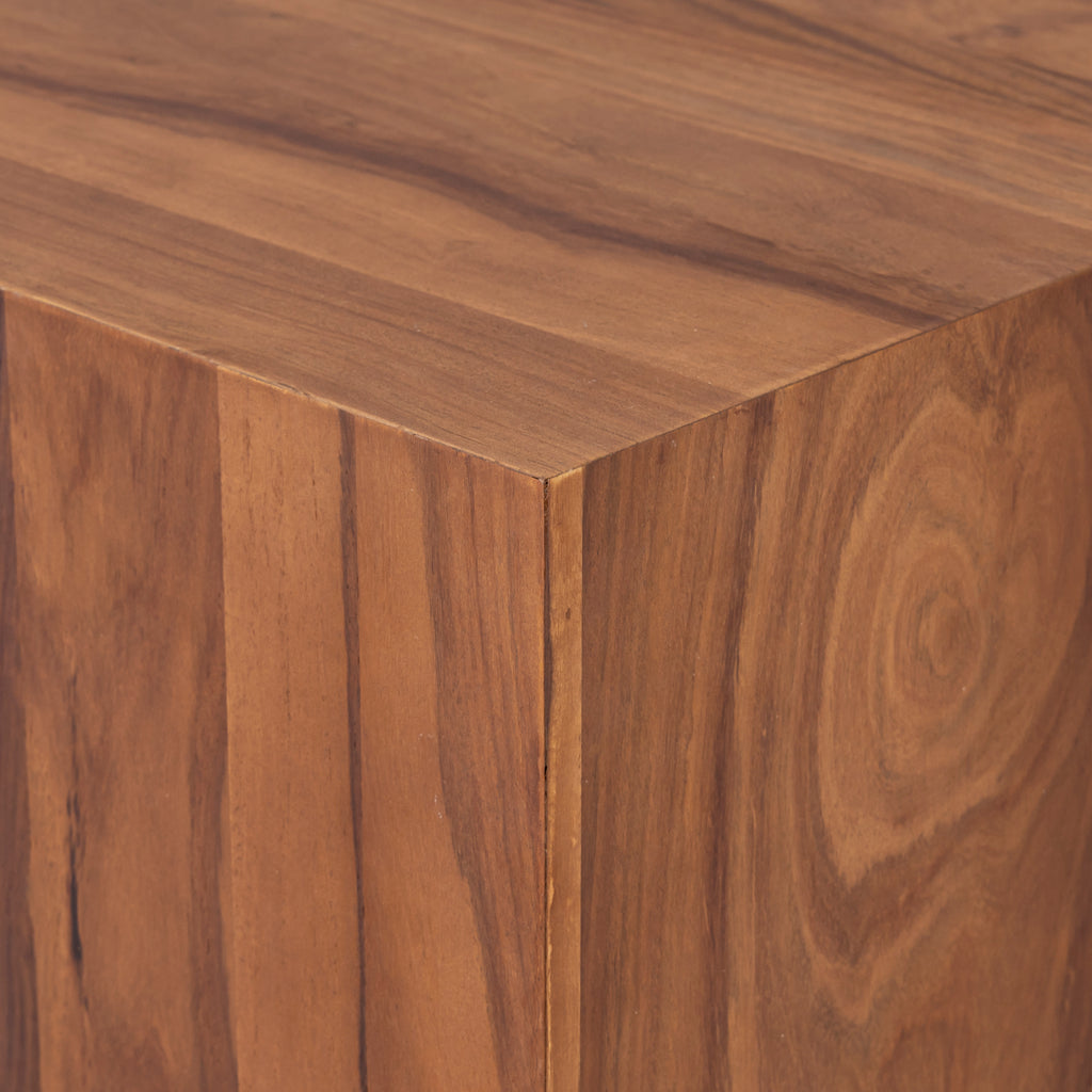 Chevar Brown sheesham wood pedestal SV2