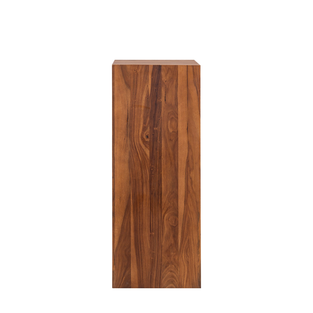 Chevar Brown sheesham wood pedestal SV2