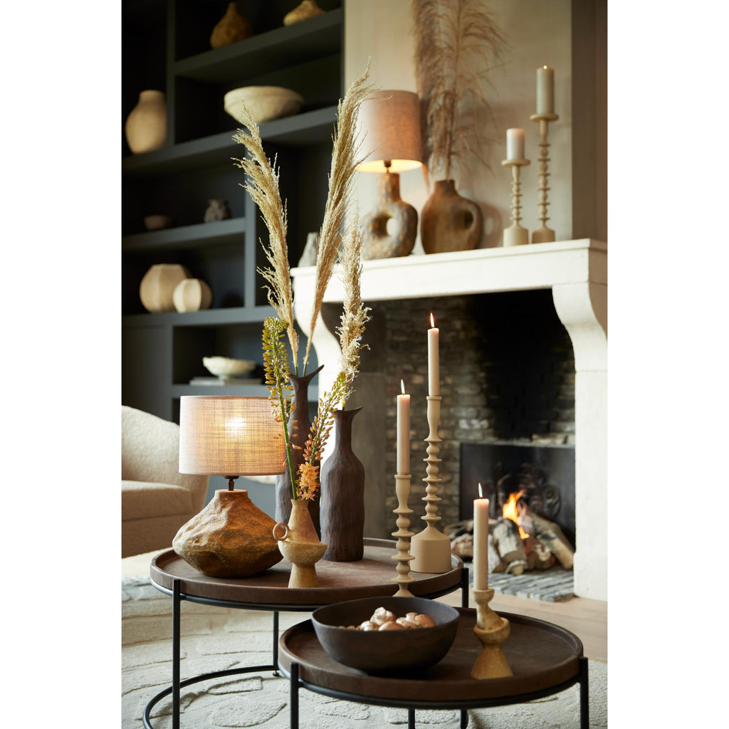 Cilinder lampenkap Sendai - Zand - Ø30x21cm