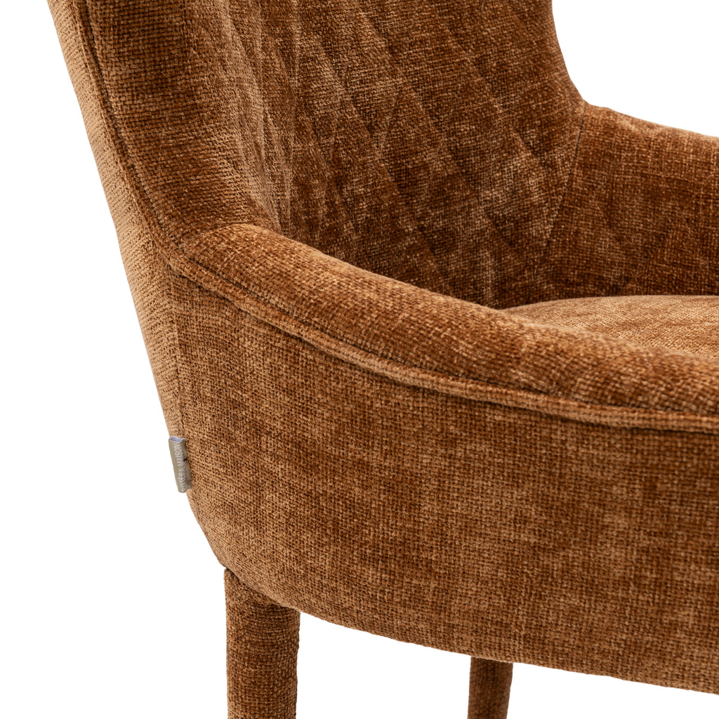 Corvara fauteuil Maroon Brown