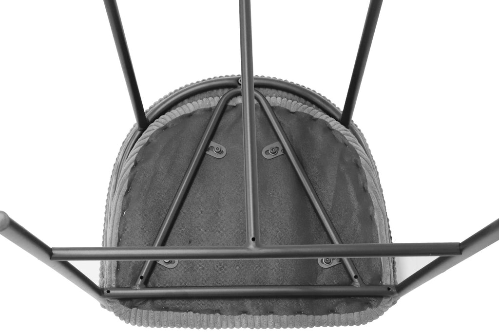 Hugo Corduroy Donkergrijs