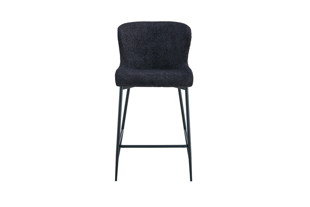 Lisa Bouclé Donkergrijs