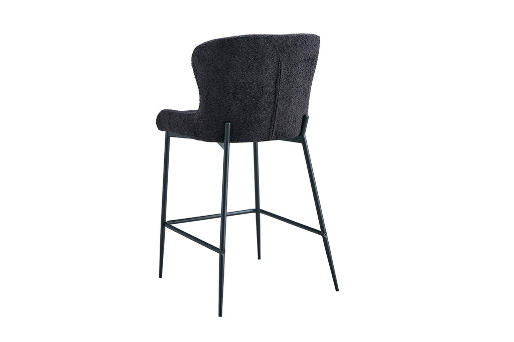 Lisa Bouclé Donkergrijs