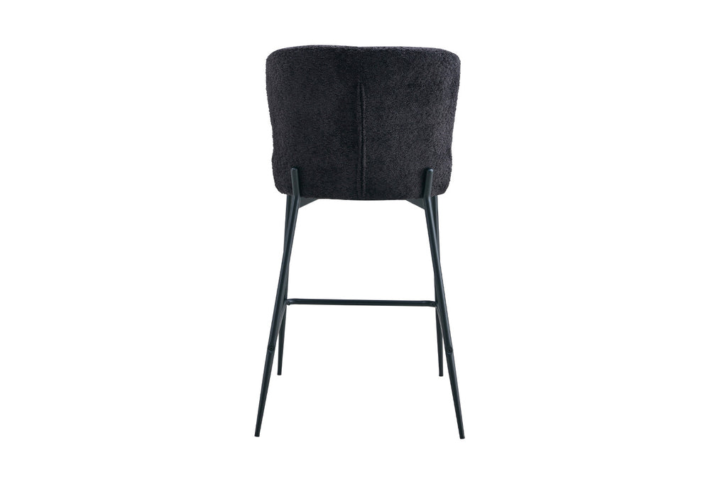 Lisa Bouclé Donkergrijs