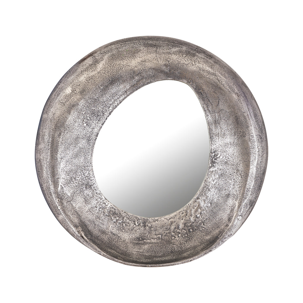 Daweson Nickel casted alu mirror open round