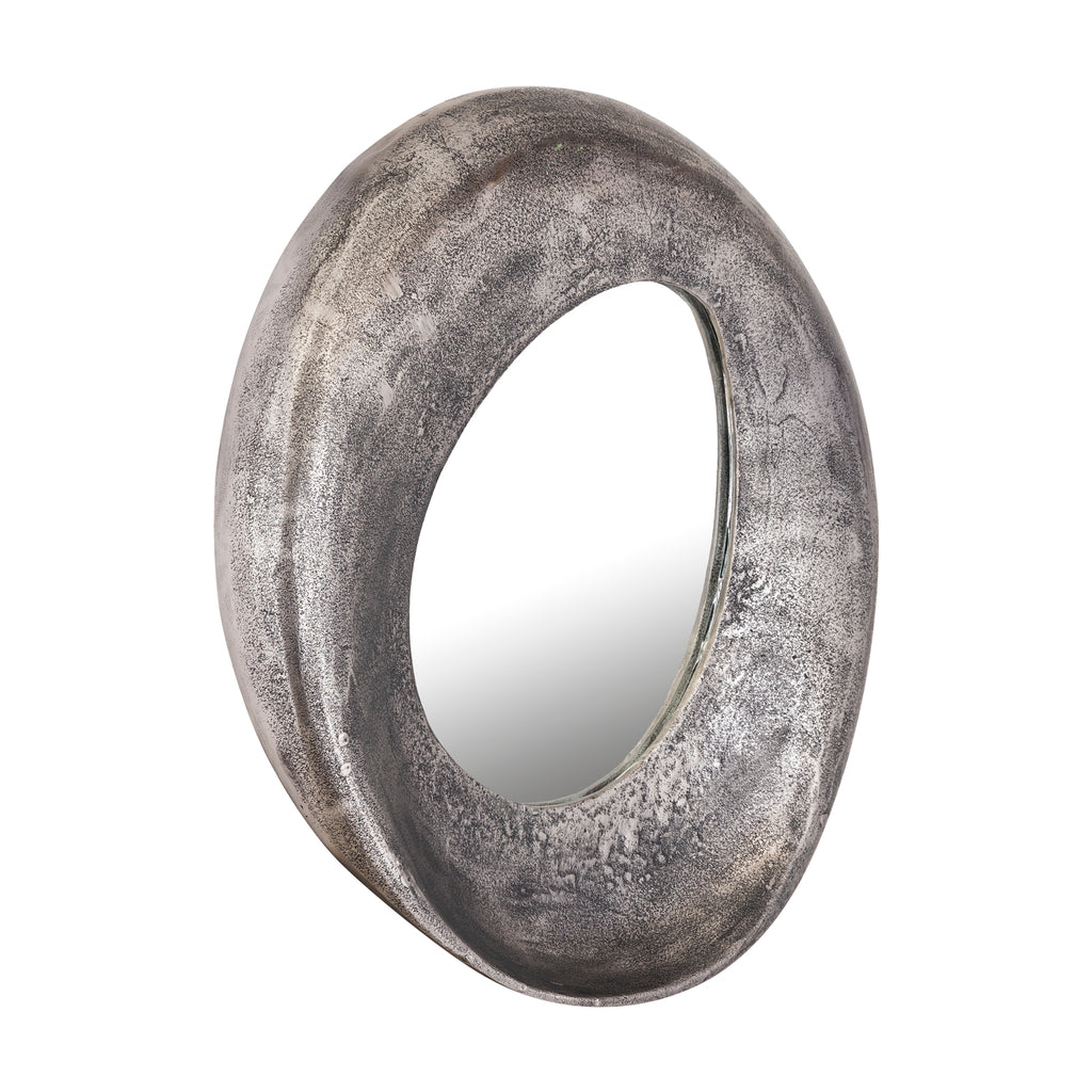 Daweson Nickel casted alu mirror open round