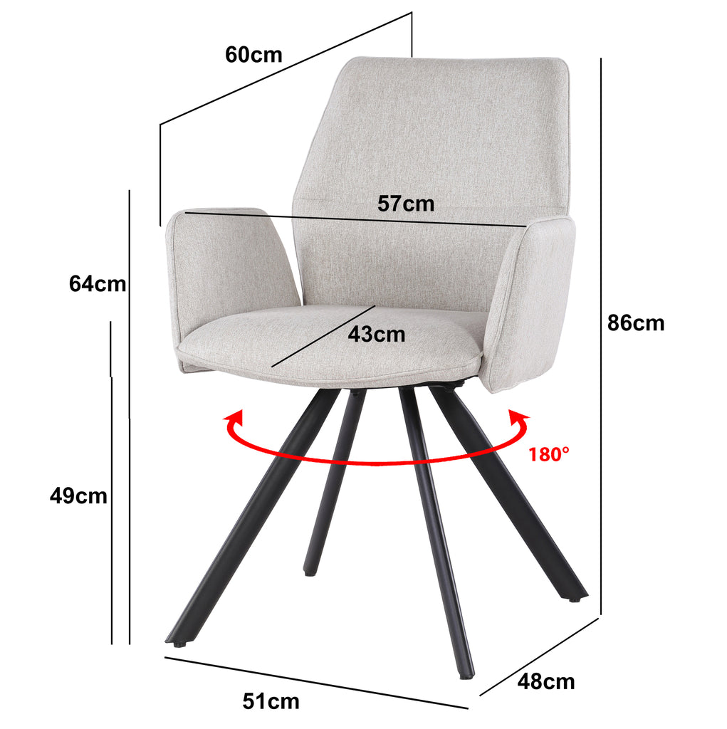 Diana Beige (set van 2)