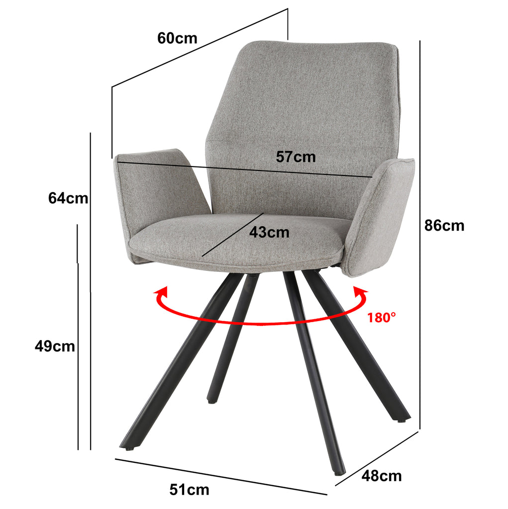 Diana Taupe (set van 2)