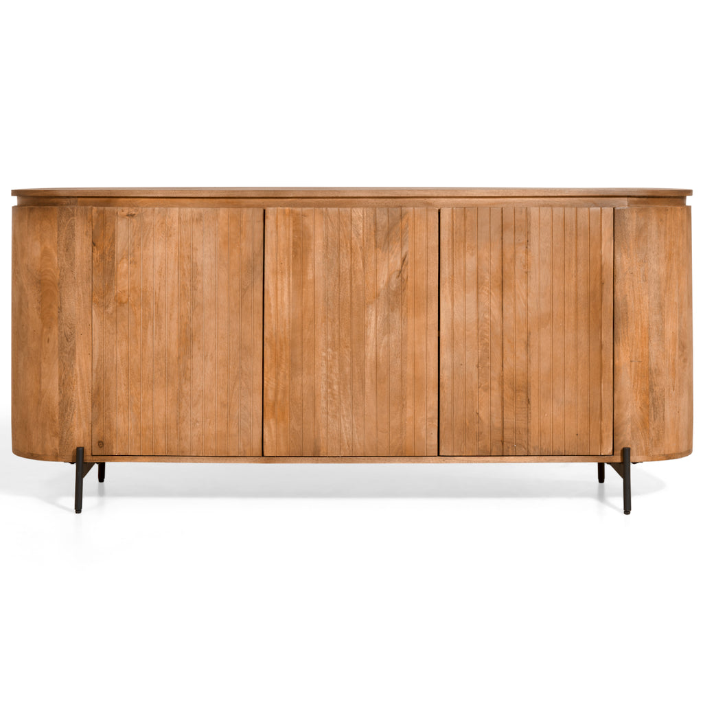 Dressoir 180x40x81 cm - licht bruin
