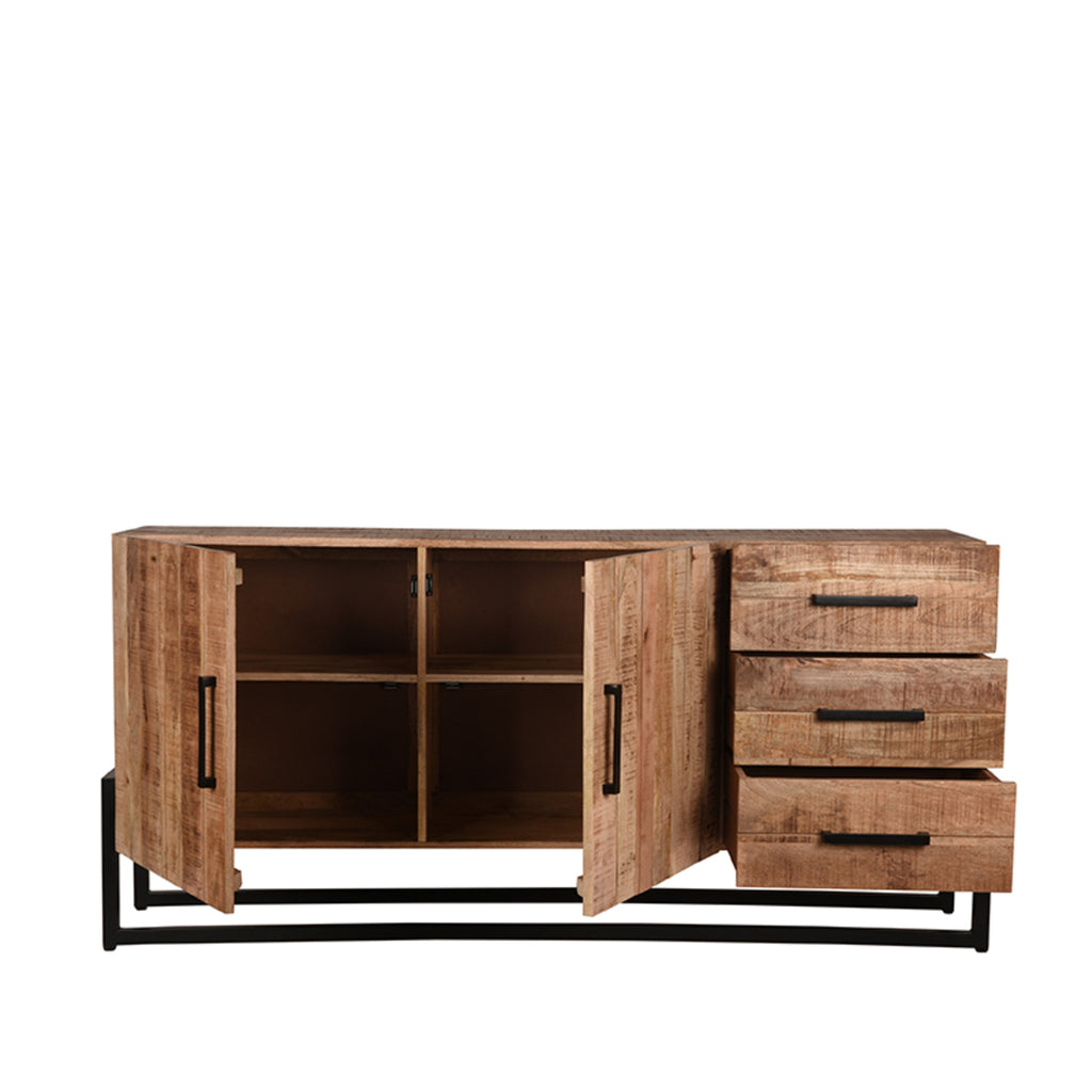 Dressoir Bolivia - Rough - Mangohout