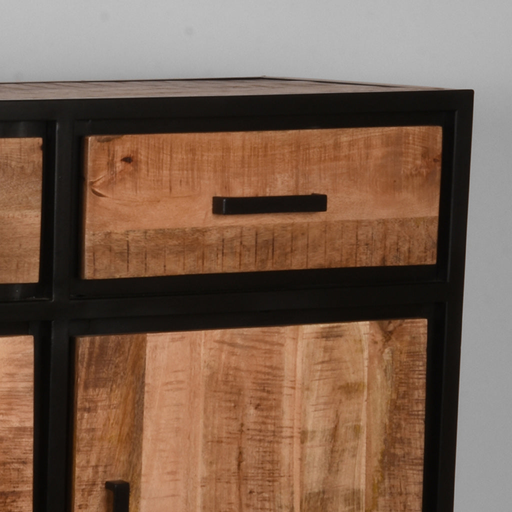 Dressoir Tampa - Rough - Mangohout