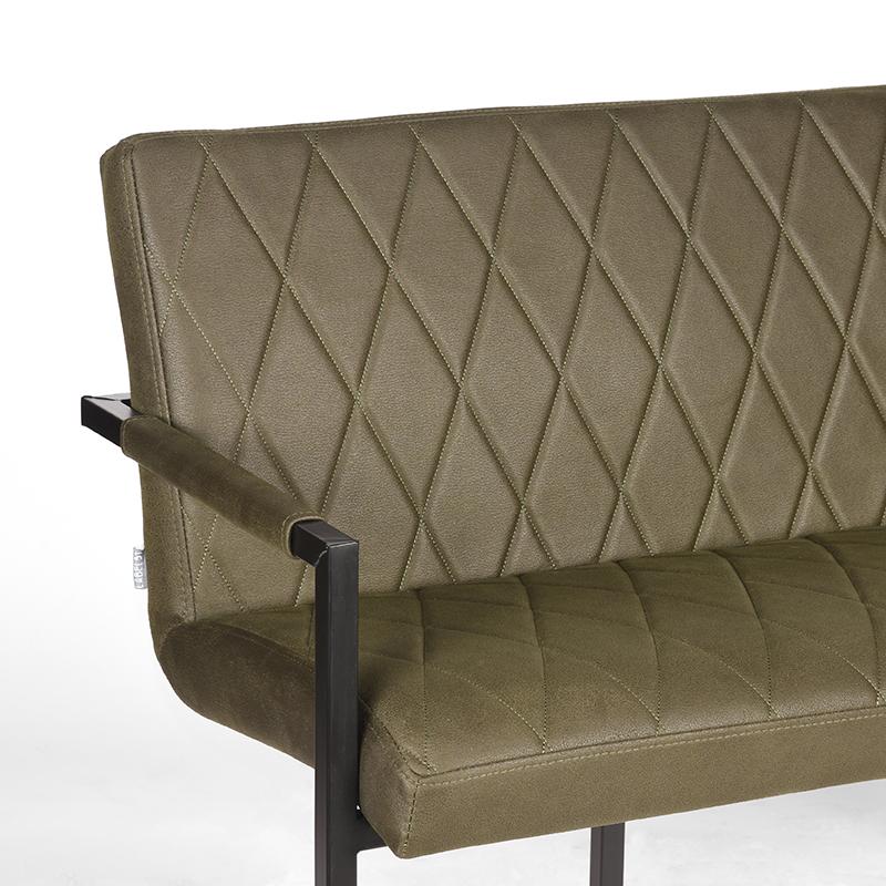 Eetkamerbank Denmark - Army green 155 cm