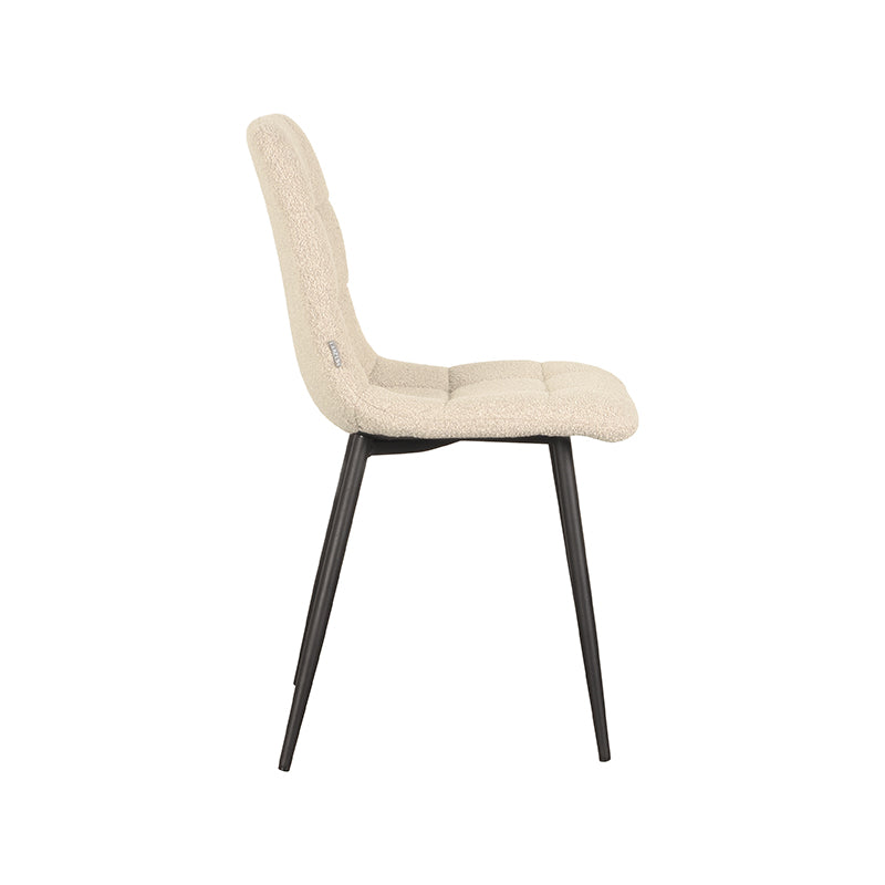 Eetkamerstoel Juul - Zand - Boucle