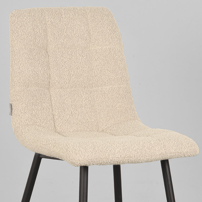 Eetkamerstoel Juul - Zand - Boucle