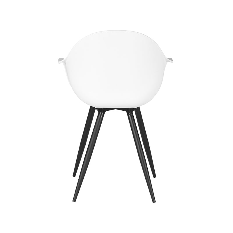 Eetkamerstoel Luca - Wit - Kunststof