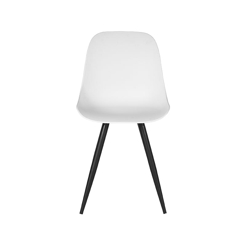 Eetkamerstoel Monza - Wit Kunststof