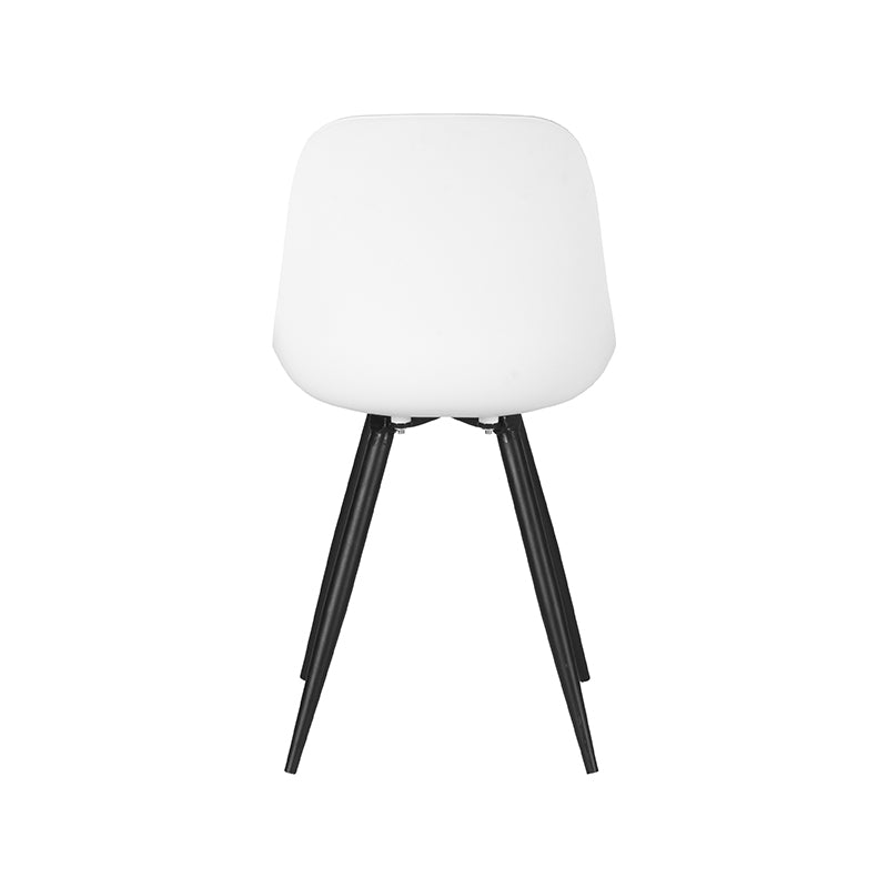 Eetkamerstoel Monza - Wit Kunststof