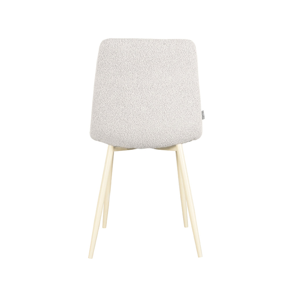 Eetkamerstoel Nino - Naturel - Boucle