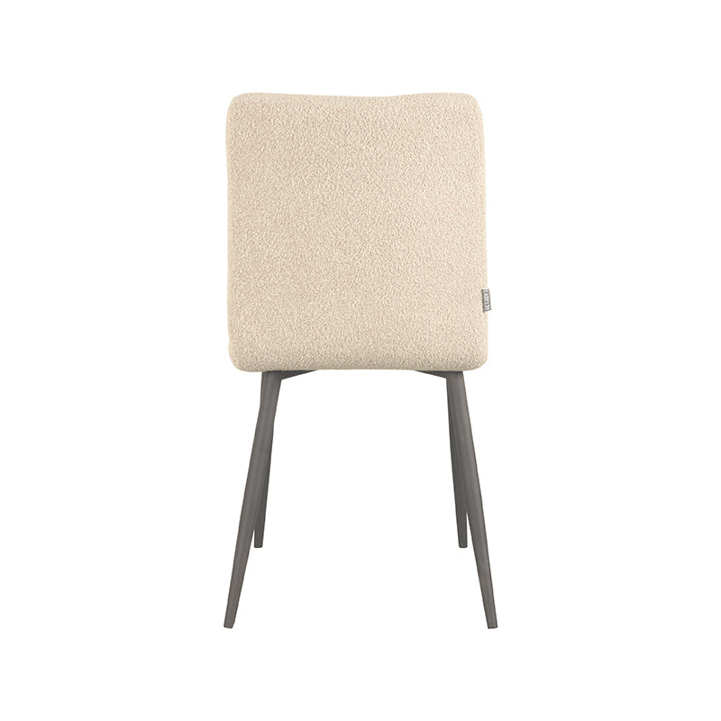 Eetkamerstoel Sam - Zand Boucle