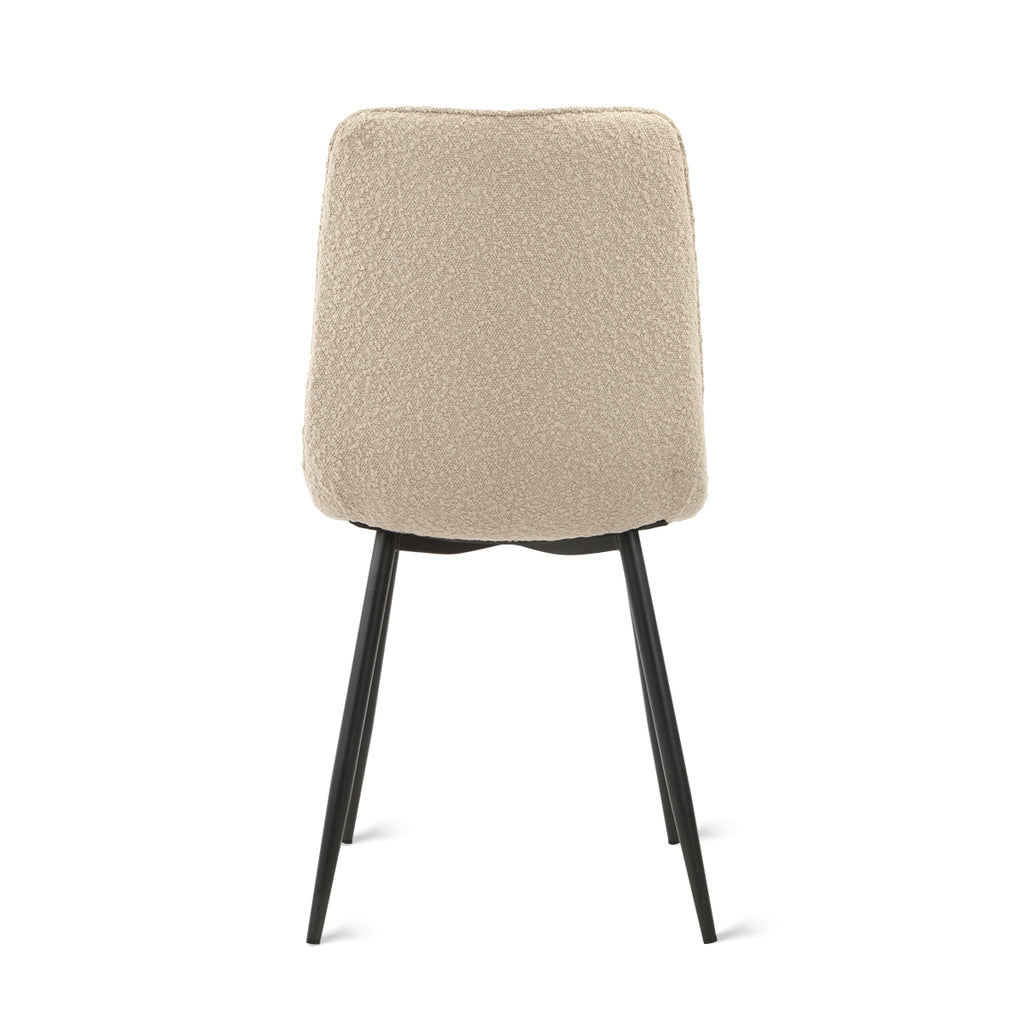 Eetkamerstoel Yerevan - Bouclé Taupe