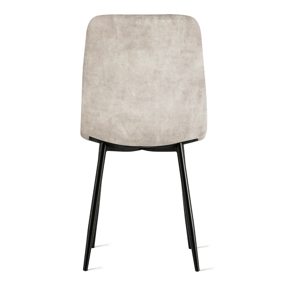 Eetkamerstoel Yerevan Velvet Taupe