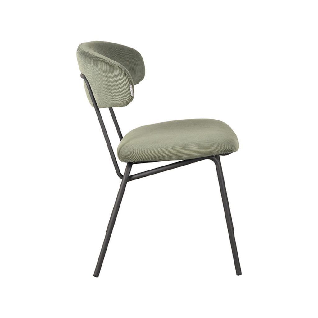Eetkamerstoel Zack - Forest - Ribcord
