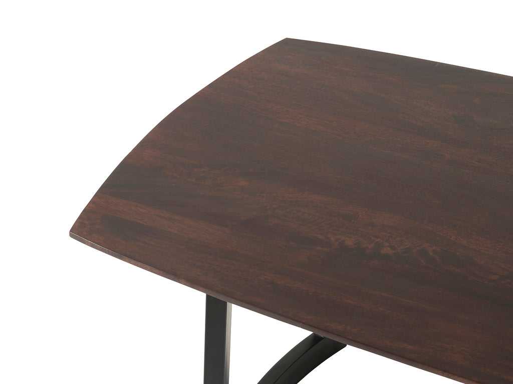 Eettafel 200, Mango Dark Walnut